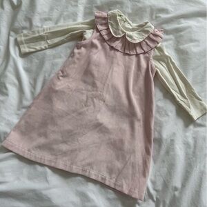 🎀 Benetton Baby Corduroy Dress Set